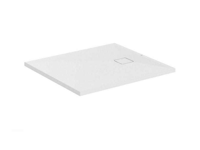 Duschwanne Ideal Standard Ultra Flat Evo 90x100 cm, cm, aus mattem, seidenweißem Harz | IperCeramica