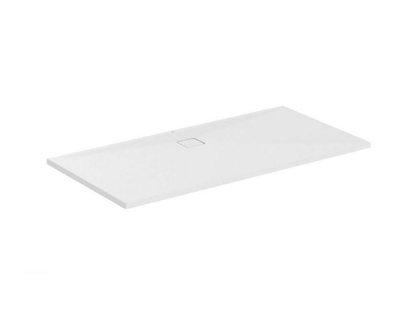 Duschwanne Ideal Standard Ultra Flat Evo 90x180 cm aus mattem, seidenweißem Harz | IperCeramica