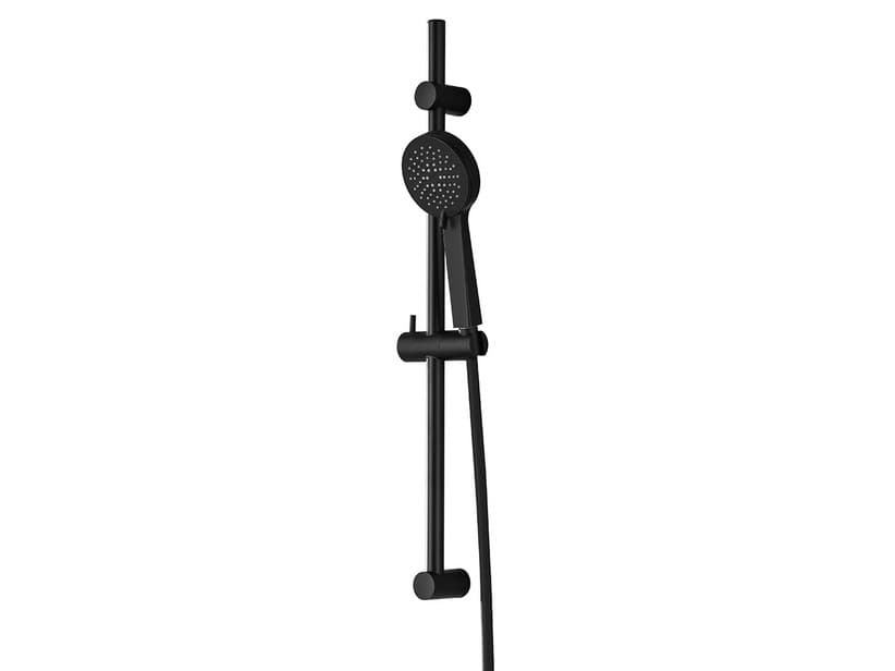 Duschgarnitur Rio mit 3-Strahl-Handbrause Schwarz matt | IperCeramica