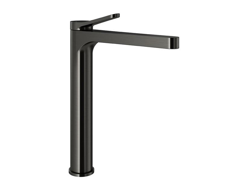 Waschtischarmatur hoch Mamba ohne Ablauf Gun Metal | IperCeramica