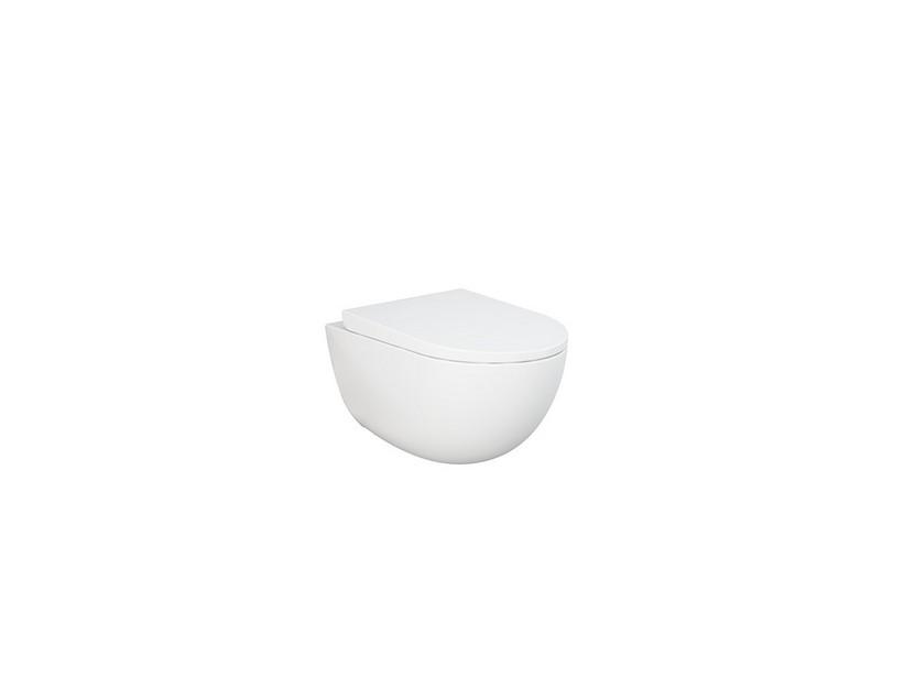 Hänge-WC Dakar 52 cm spülrandlos Weiß glänzend | IperCeramica