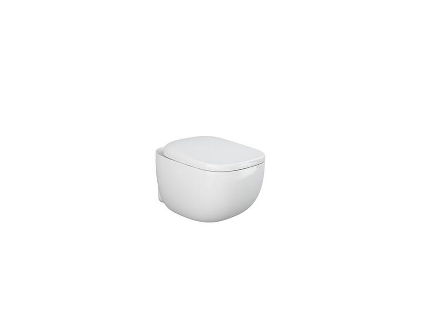 Hänge-WC Imperia 52 cm spülrandlos Weiß glänzend | IperCeramica