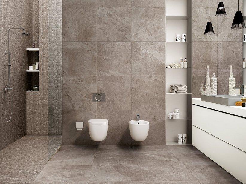 Fliese Absolute Grey 60X60 Feinsteinzeug Schieferoptik Grau | IperCeramica