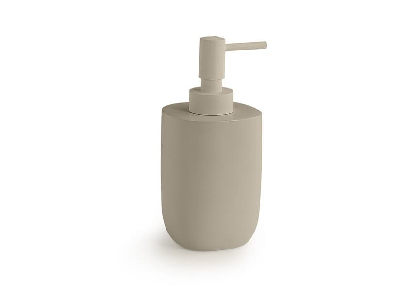 Seifenspender Joy hell Taupe matt | IperCeramica