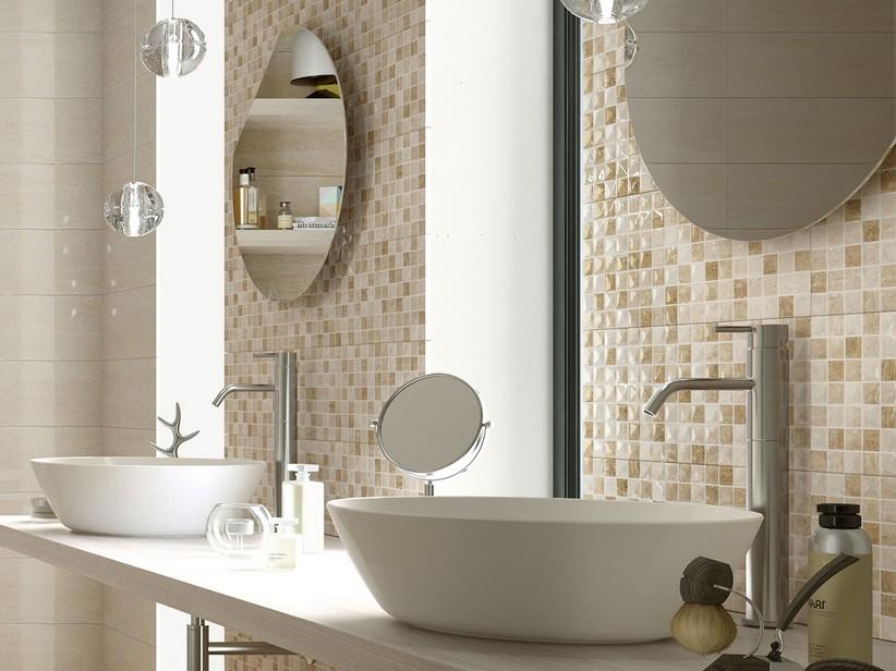 Fliese Agape 20x60 Effetto 3D Deco Beige | IperCeramica