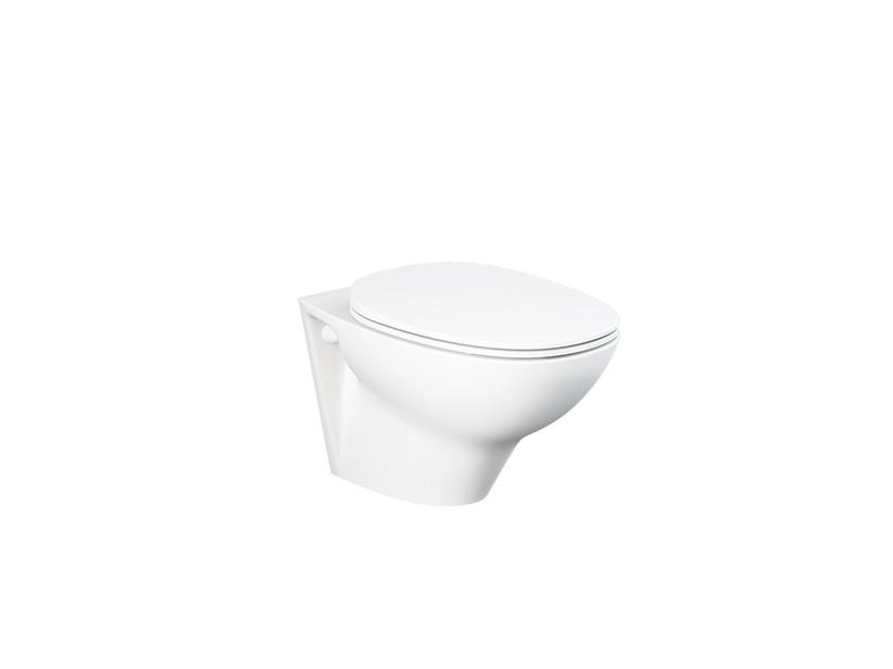 WAND-WC BERNA SPÜLRANDLOS WEISS GLÄNZEND | IperCeramica