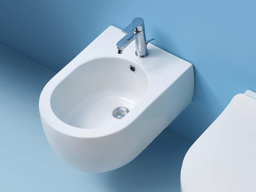 WAND-BIDET FLO WEISS GLÄNZEND | IperCeramica