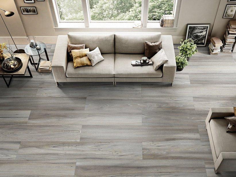 Fliese Bridge Greige Zweite Wahl 20X120 Feinsteinzeug Holzoptik Grau Taubengrau | IperCeramica