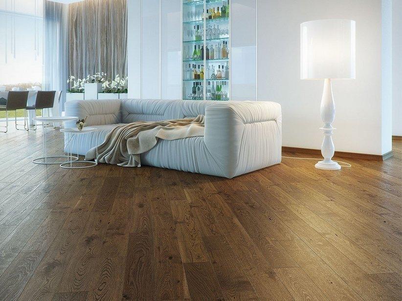 Parkett Eiche Gebürstet Dunkel - Oak Brown Sugar | IperCeramica