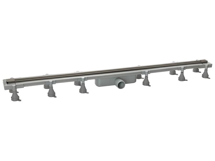 Duschrinne Cut zum Zuschneiden 430-1200 mm Schwarz | IperCeramica
