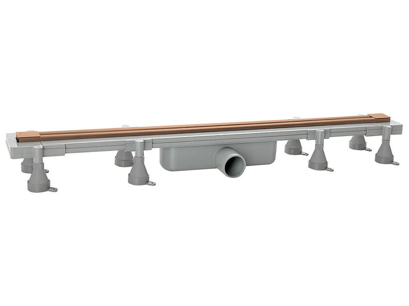 Duschrinne Cut zum Zuschneiden 430-800 mm Kupfer | IperCeramica