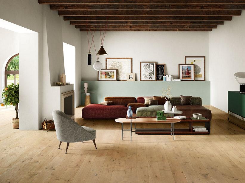 Parkett Eiche Natur Antikoptik Gehobelt - Contemporary Craft Natural | IperCeramica