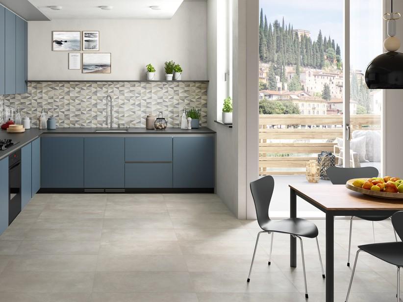 SPC-Bodenbelag Downtown Grey Zementoptik Grau | IperCeramica