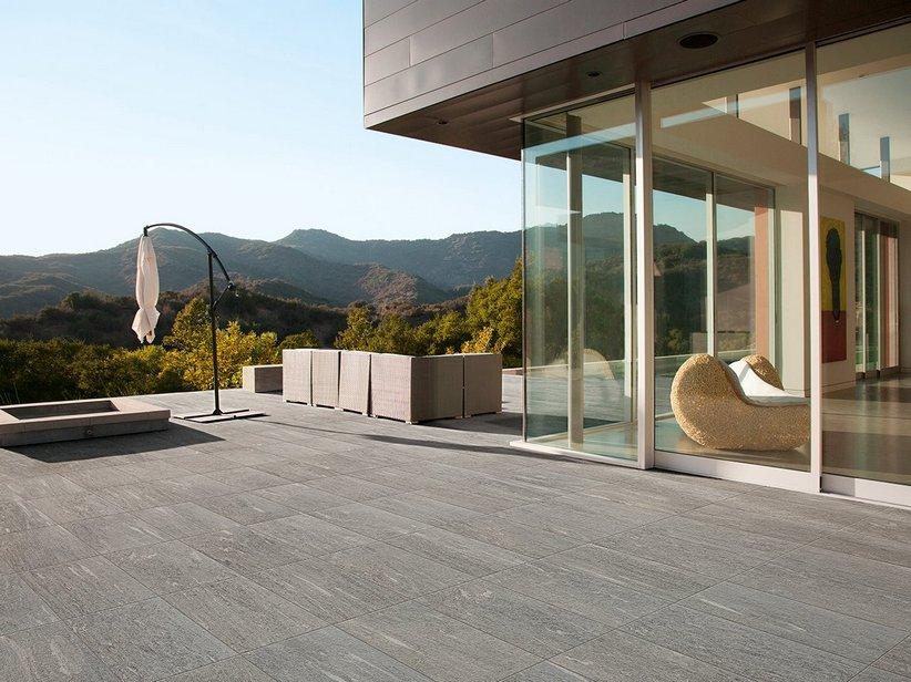 Fliese Engadina Greige 30X60 Feinsteinzeug Quarzitoptik Graubeige | IperCeramica