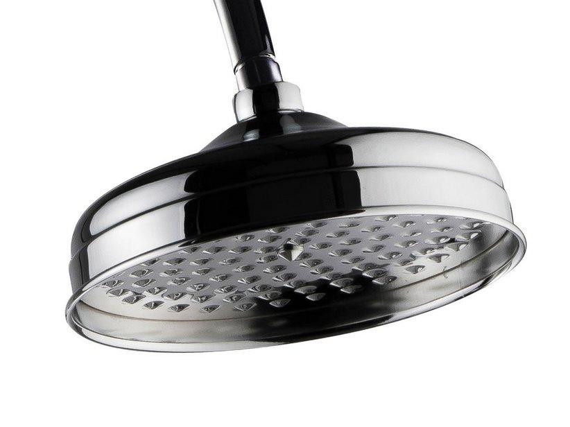 Kopfbrause Epoque Ø20 cm Rund Edelstahl Chrom | IperCeramica