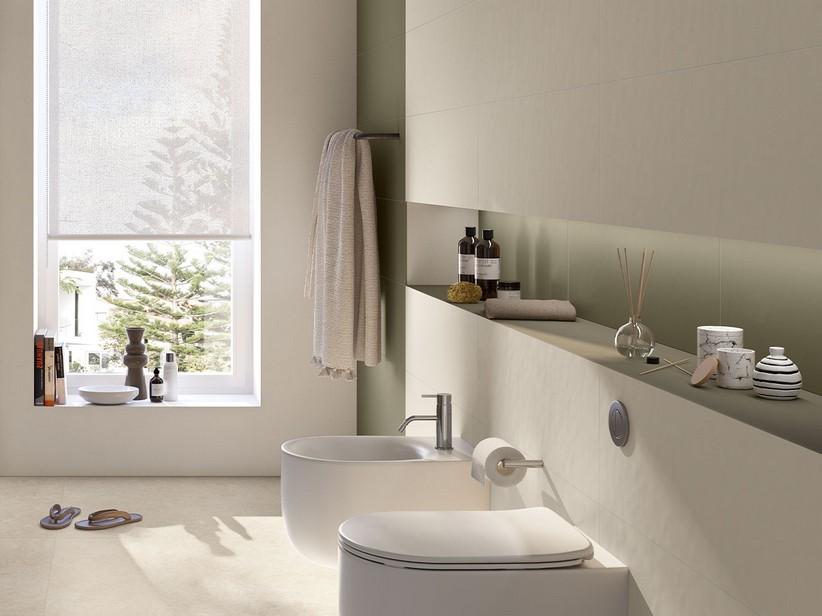 Wandfliesen Fall Cotton 30x90 Einfarbig matt Weiß | IperCeramica