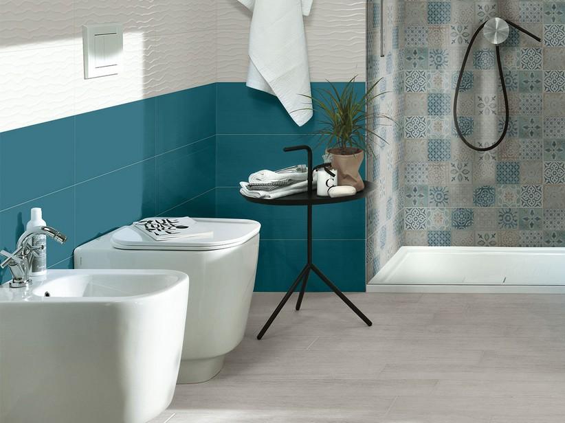 Wandfliese Fresh Midnight 25X76 Glänzend Blau | IperCeramica