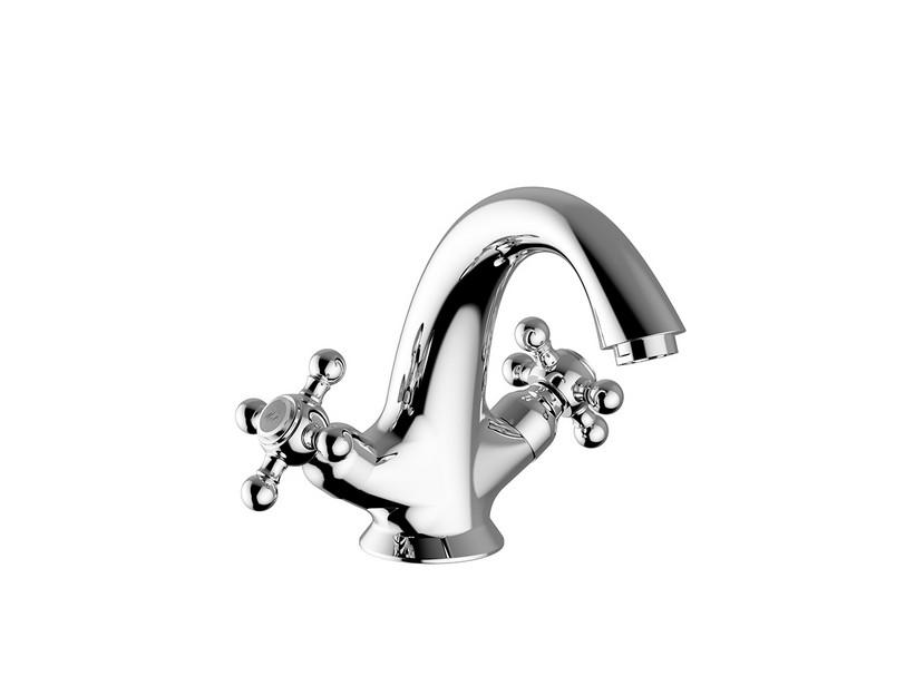 ZWEIGRIFF-WASCHTISCHARMATUR MEMPHIS OHNE ABFLUSS CHROM | IperCeramica