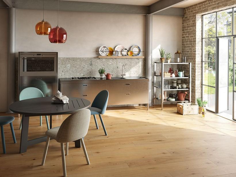 Parkett Eiche Natural - Hermitage Rustic Gold 242x2150 | IperCeramica