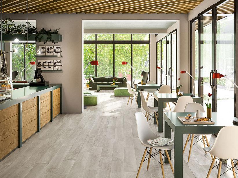 Fliese Infinity Grey 20X120 Feinsteinzeug Holzoptik Grau | IperCeramica