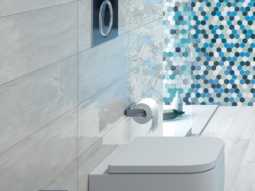 Wandfliese Intinta Perla Zweite Wahl 20x60 glänzend Weiss | IperCeramica