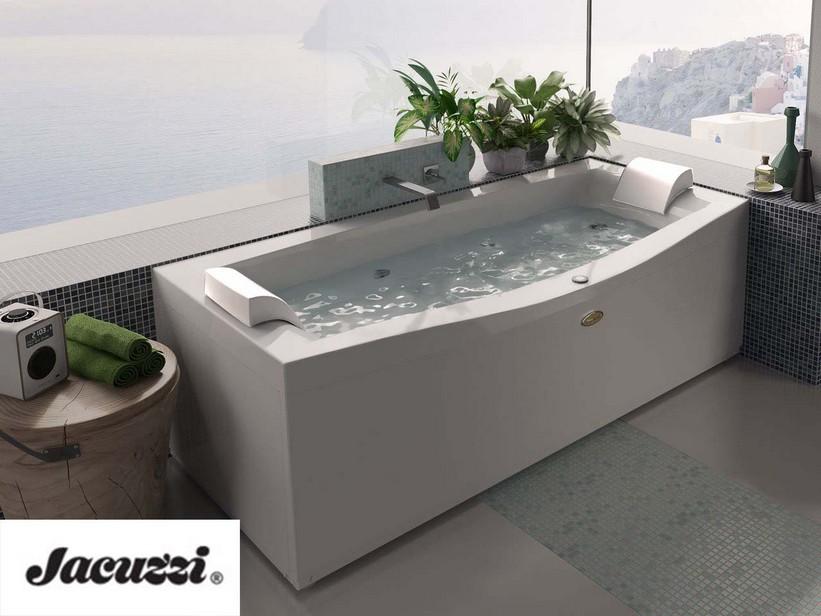 WHIRL-BADEWANNE JACUZZI® ESSENTIAL 180X78 cm UMKEHRBAR | IperCeramica
