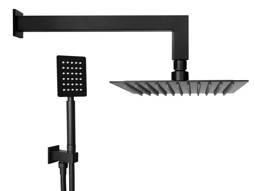Kit Dusche Black Square Schwarz matt | IperCeramica