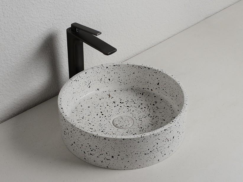 Aufsatzwaschbecken Terrazzo 39xH12 cm | IperCeramica
