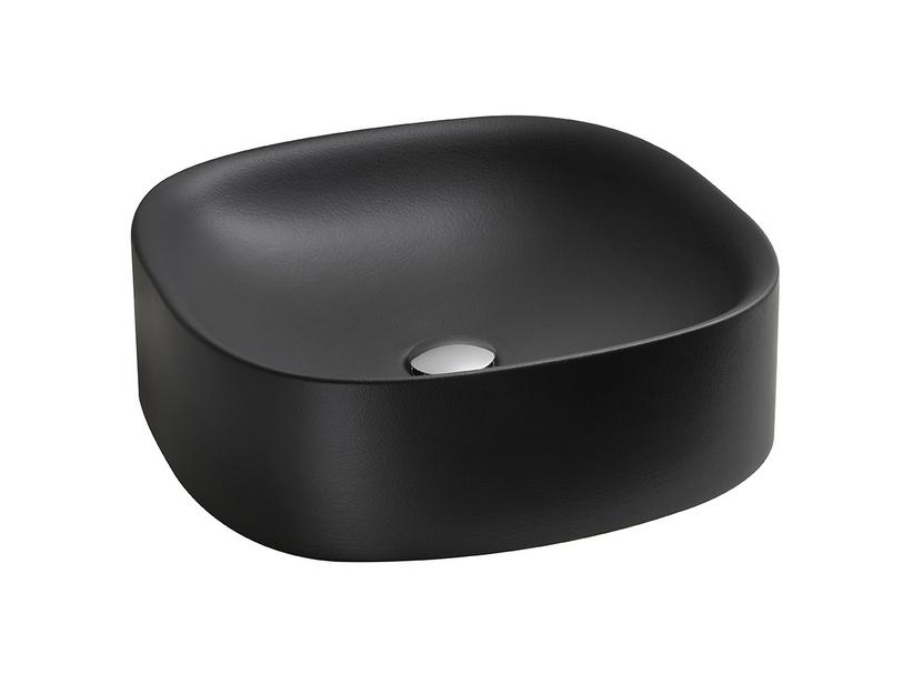 AUFSATZWASCHBECKEN WILD 45 cm SCHWARZ MATT | IperCeramica