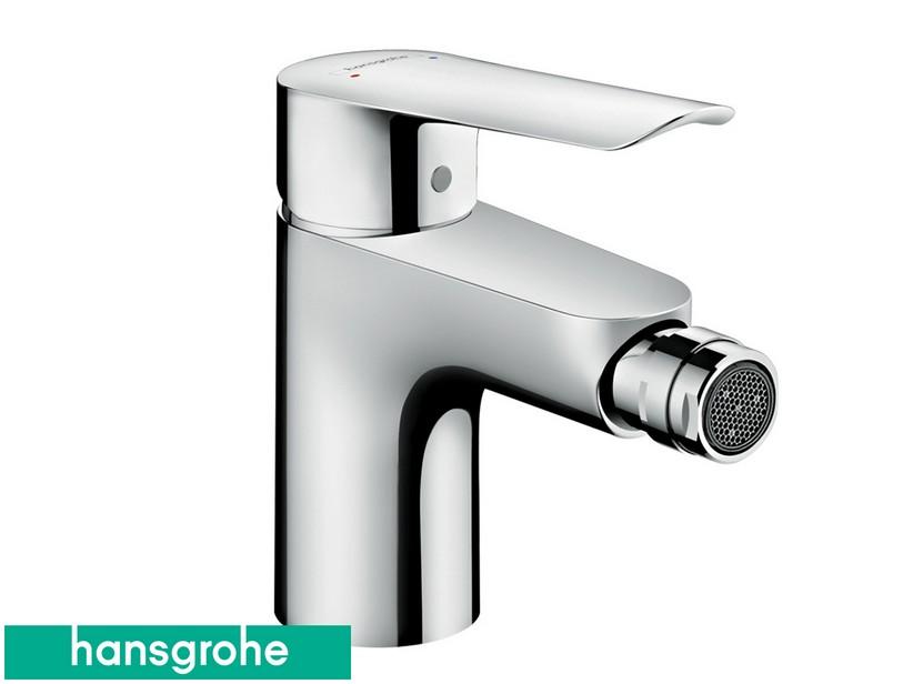 Einhebel-Bidetarmatur Hansgrohe® Logis und Chrom | IperCeramica