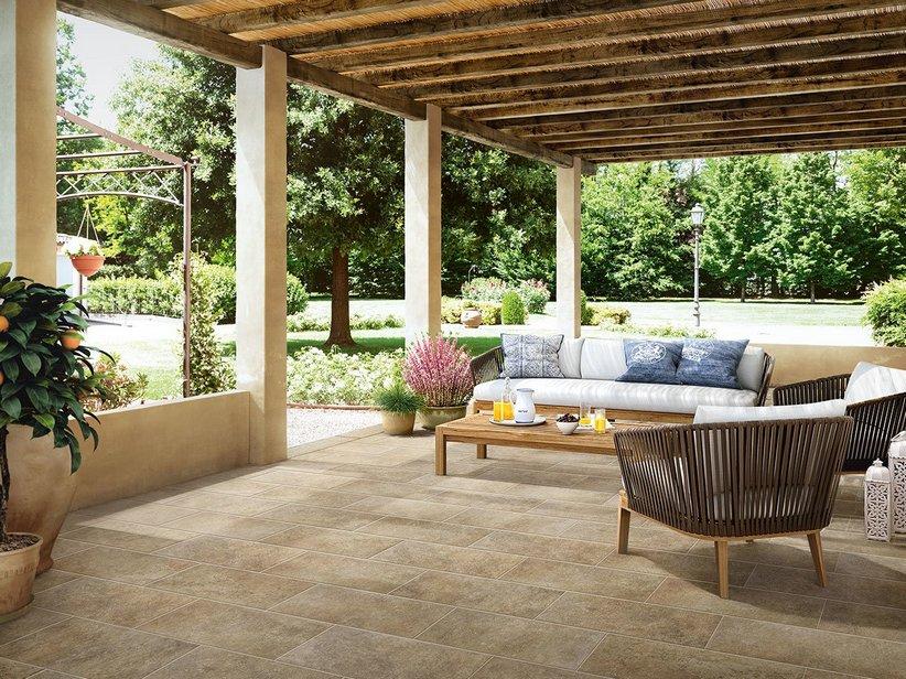Fliese Malta Sand 30,8X61,5 Feinsteinzeug für Aussenbereich Steinoptik Beige | IperCeramica