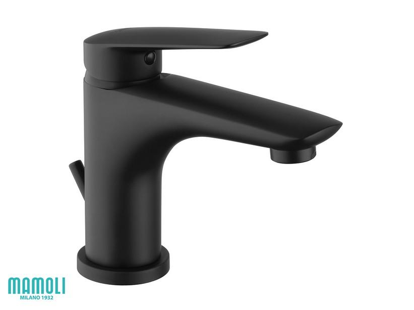 Armatur für Waschbecken Cecilia mit Abfluss Schwarz matt | IperCeramica