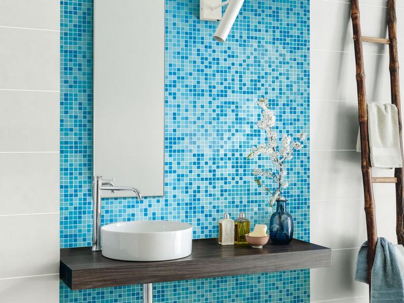 Glasmosaik M1 Mix Blue | IperCeramica