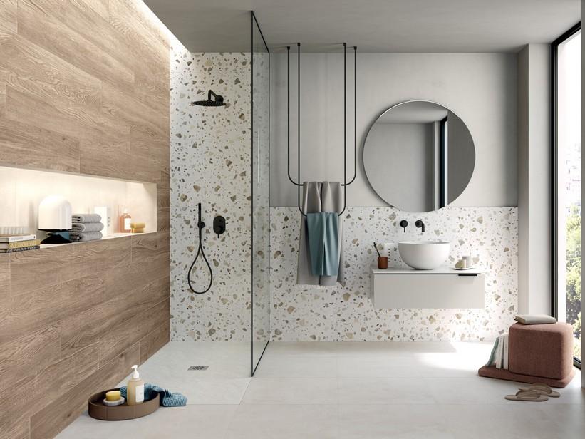 Fliese Must Ice 60x60 Feinsteinzeug Zementoptik Weiß | IperCeramica