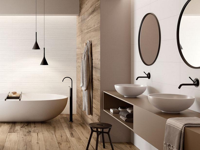 Wandfliese Mywhite 25X75 Weiss | IperCeramica