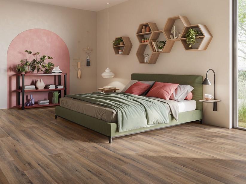 Laminatboden Noblesse Lodge Oak Eichenoptik Braun AC4 | IperCeramica