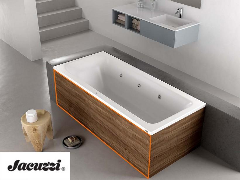 Frontplatte für Whirlpools Jacuzzi® Silk 180 cm Dark Oak | IperCeramica