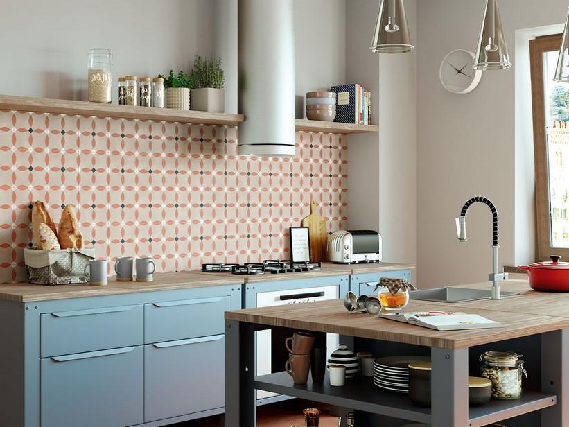 Fliese Interni Deco Cotto 20X20 Feinsteinzeug Zementoptik Dekoriert | IperCeramica