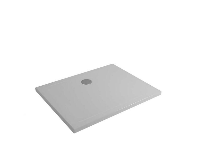 Duschwanne Ceramica Dolomite Squash 80x100 aus weißer Keramik | IperCeramica