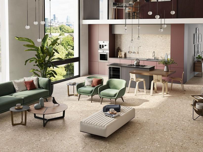 Fliese Pietra d'Iseo Beige 60x120 Feinsteinzeug Steinoptik Ceppo di Grè | IperCeramica