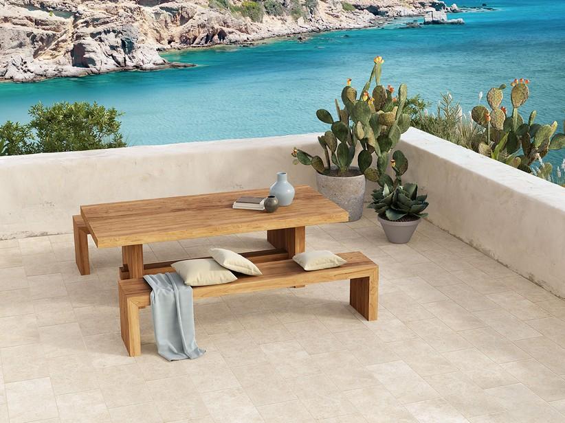 Fliese Pietra di Leuca 30x60 Feinsteinzeug für Aussenbereich mit Lecce- Steinoptik | IperCeramica