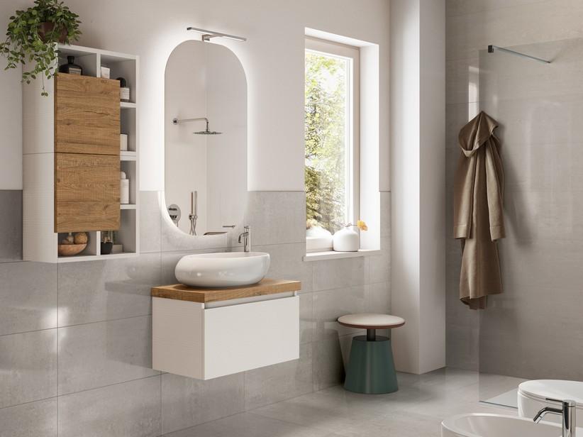 Fliese Project Grey 30x60 Feinsteinzeug durchgefärbt Steinoptik Poliert Grau | IperCeramica
