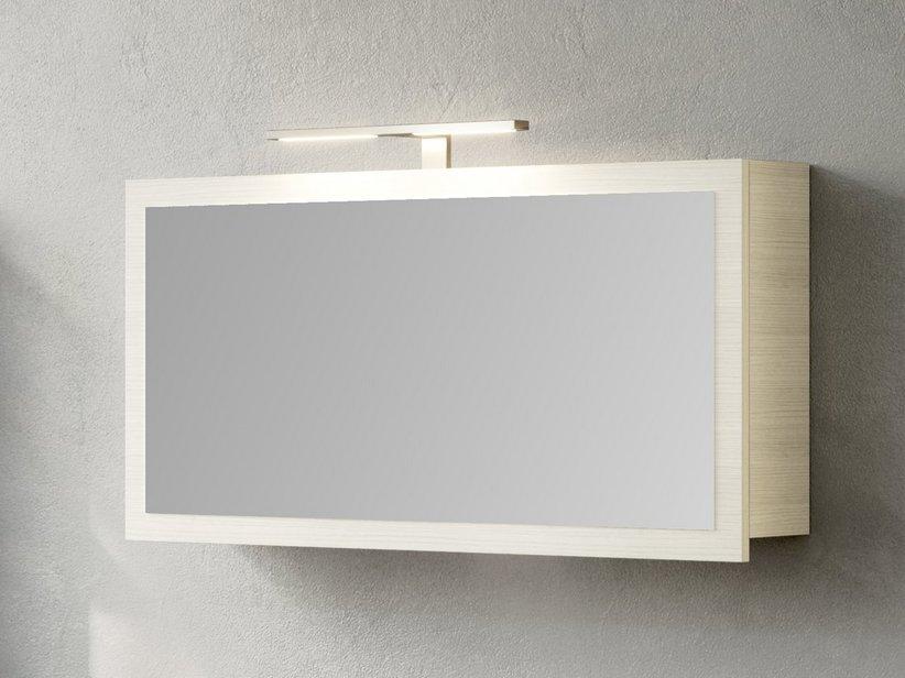SPIEGELSCHRANK QUBO 100 BIANCO MATRIX | IperCeramica