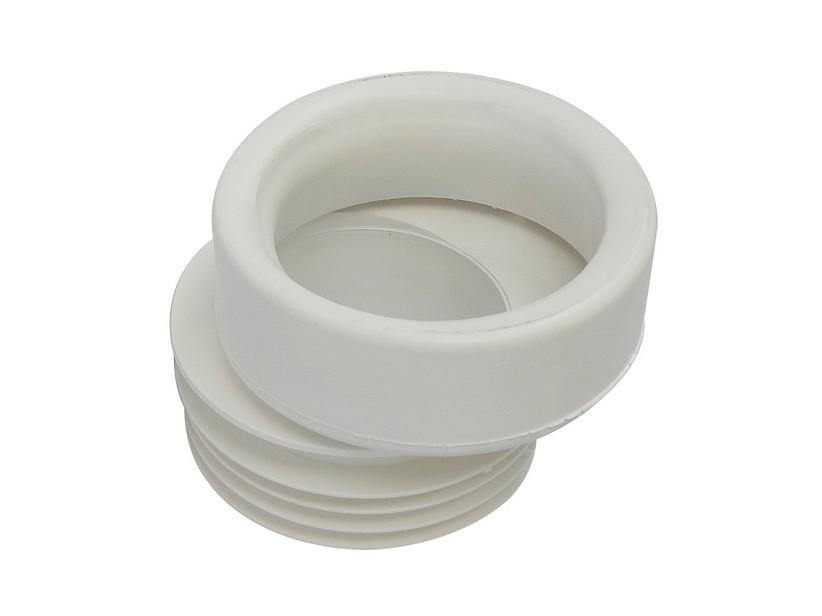 Exzentrischer Anschluss Ø100/110 mm +/- 2 cm für WC Abfluss | IperCeramica