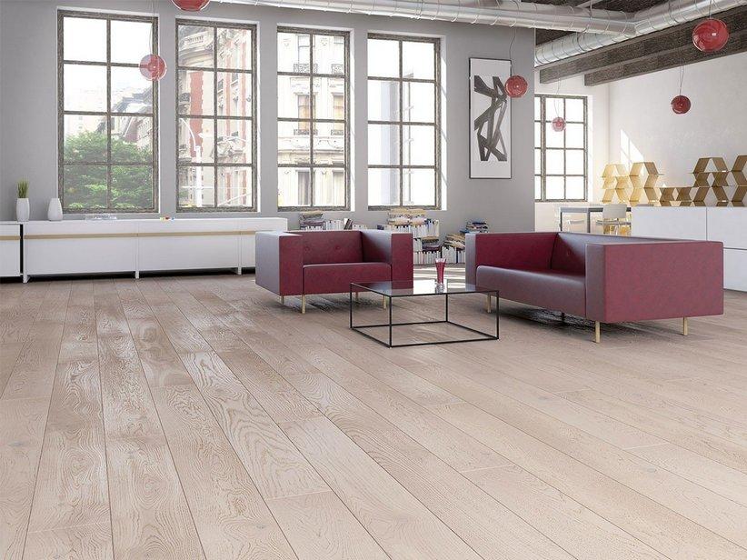 Parkett Eiche Gebleicht Lackiert - Oak Snowflakes | IperCeramica