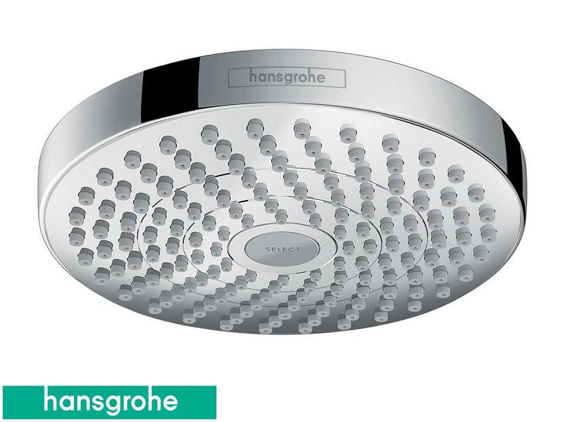 KOPFBRAUSE CROMA SELECT S 180 Ø 18 cm 2 STRAHLARTEN EDELSTAHL CHROM | IperCeramica