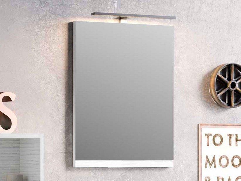 SPIEGEL SMART 49x61,5 cm LÄRCHE WEISS | IperCeramica