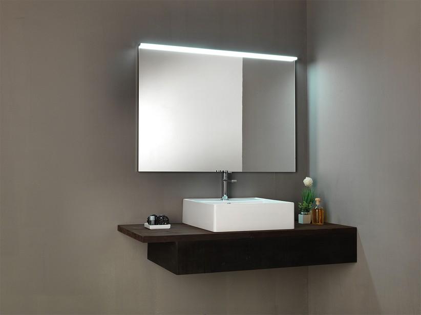 Badspiegel Barled 120xH70 cm mit LED-Lampe | IperCeramica