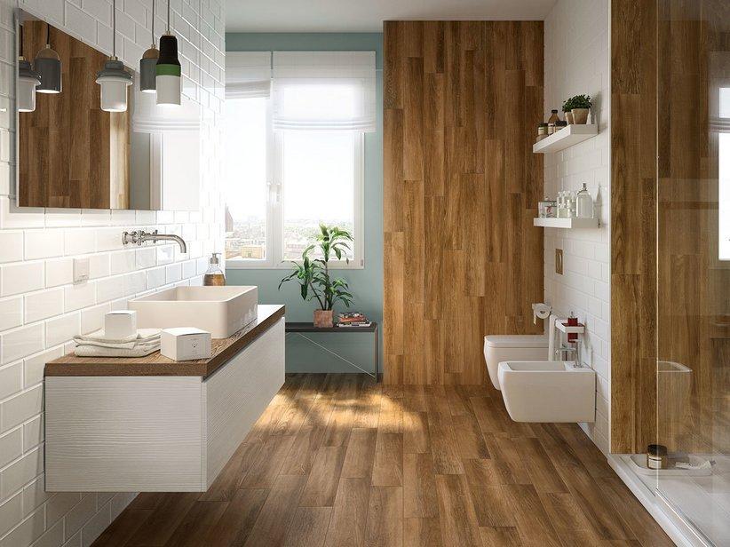 Fliese Teak Oiled 15,2X99,4 Feinsteinzeug Holzoptik Braun | IperCeramica