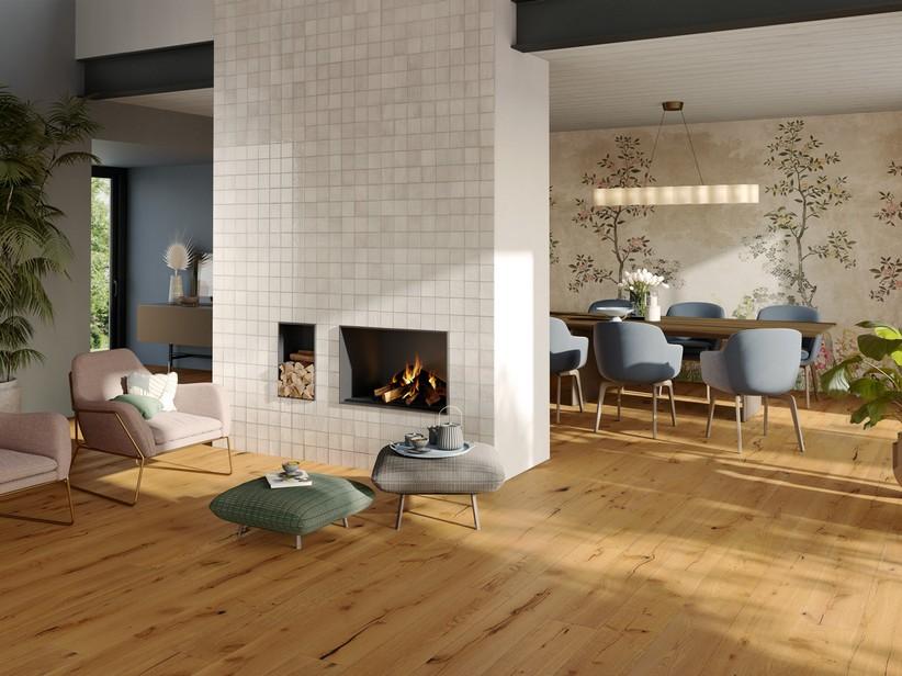 Parkett rustikal gebürstet lackiert - Trail Oak | IperCeramica
